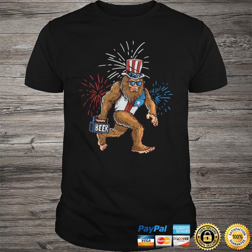 Sasquatch Forever Beer Run Shirt Shirt